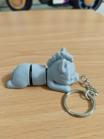 Llavero: Cute Horse Flexi Keychain | Single Color Print — vista de referencia 5