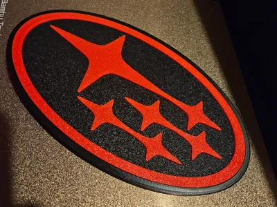 Subaru Logo Wall Art No AMS Required