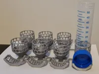 Portoir 2x4 pour tubes 50 mL — photo 1