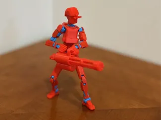 Minigun With Ammo Backpack for Dummy 13