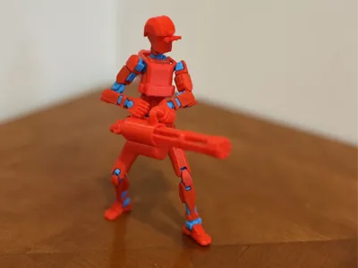 Minigun With Ammo Backpack for Dummy 13