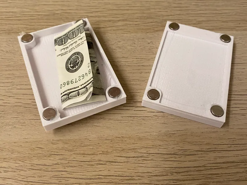 Magnetic hidden compartment for Under desk drawer