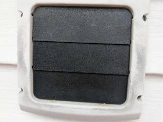 Dryer vent cover replacement flaps
