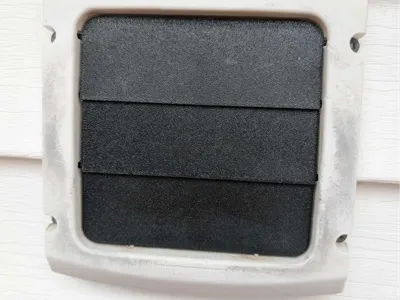 Dryer vent cover replacement flaps