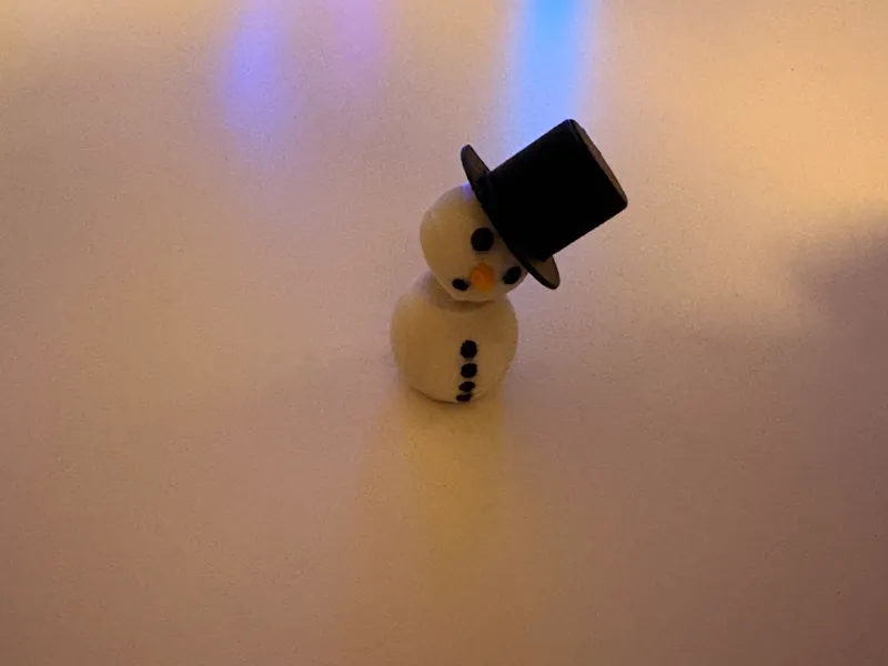 Miniarticulated Snowman