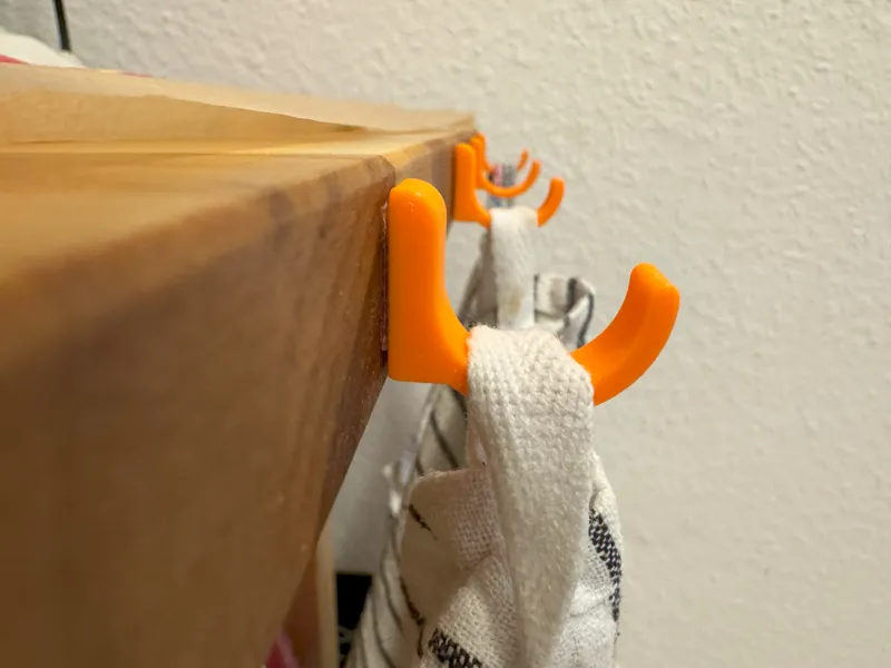 Small Basic Hook (for double sided tape)