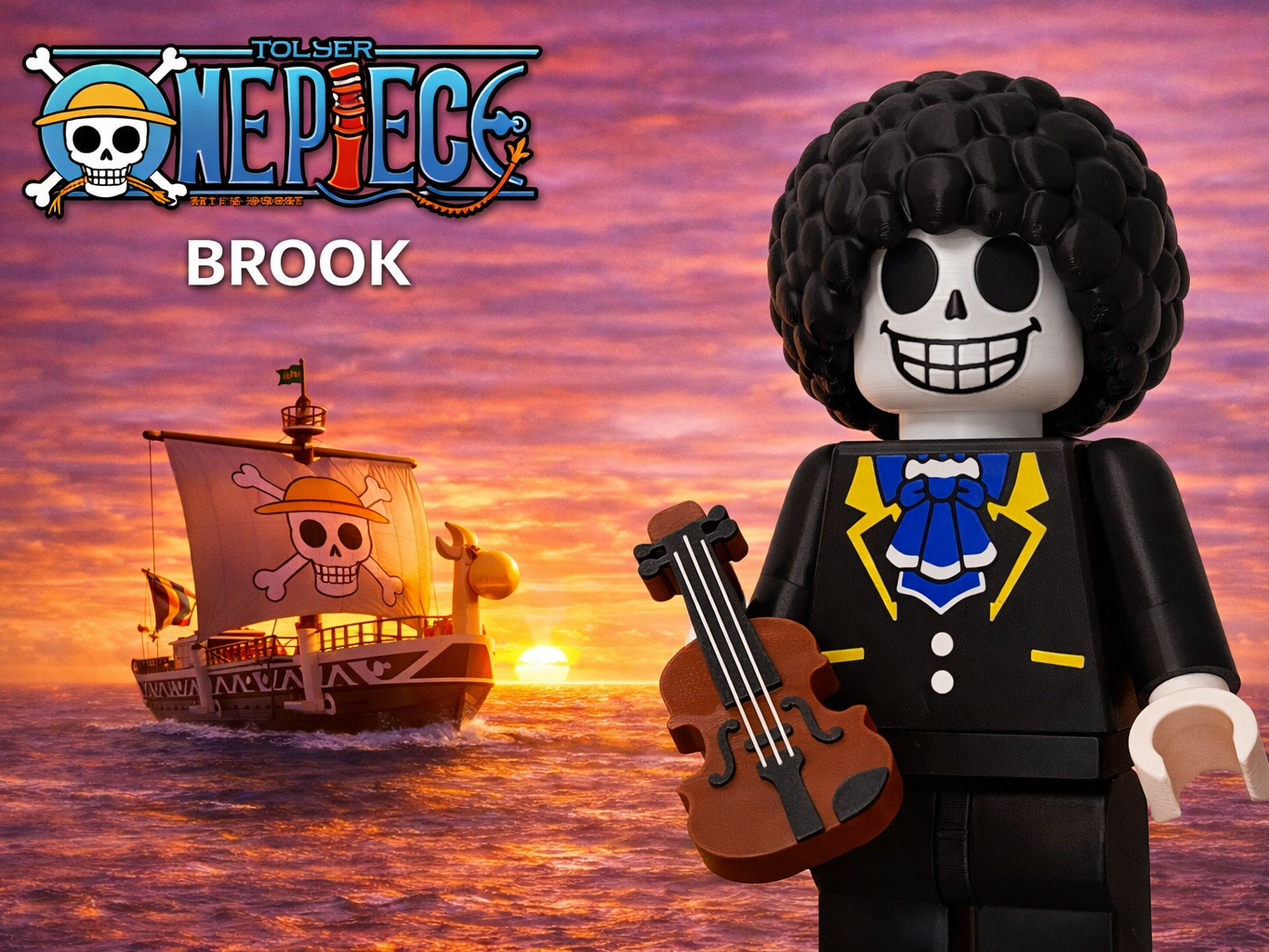 Brook Figure #05 – One Piece Printed by @Briandor