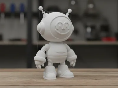 cute robot megamente