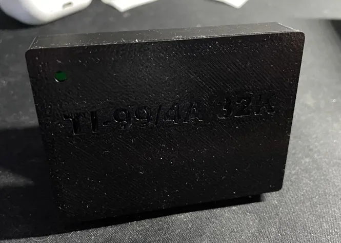 TI-99/4A Sideport 32K Memory Expansion Case - Free 3D Print Model ...