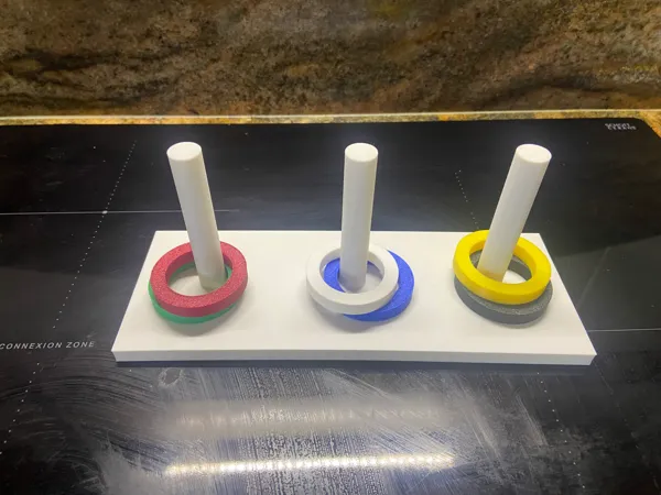 Jeu d'anneaux pour enfants