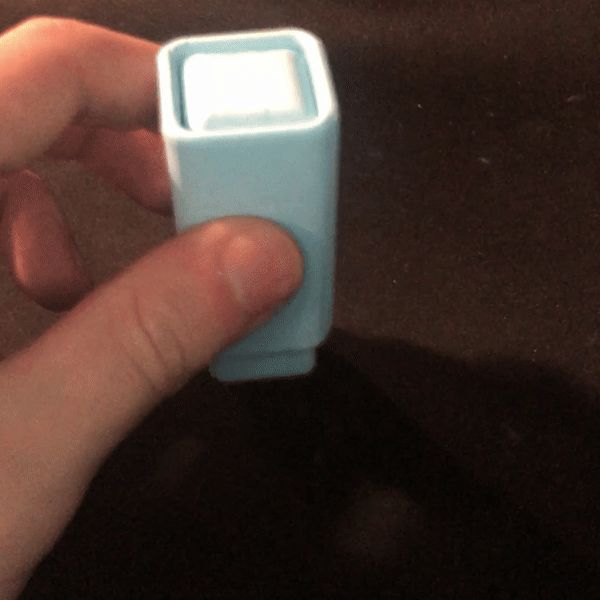 Fidget button with click noise 