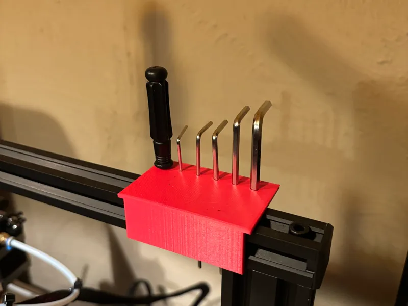 Allen Wrench Holder for ender 3