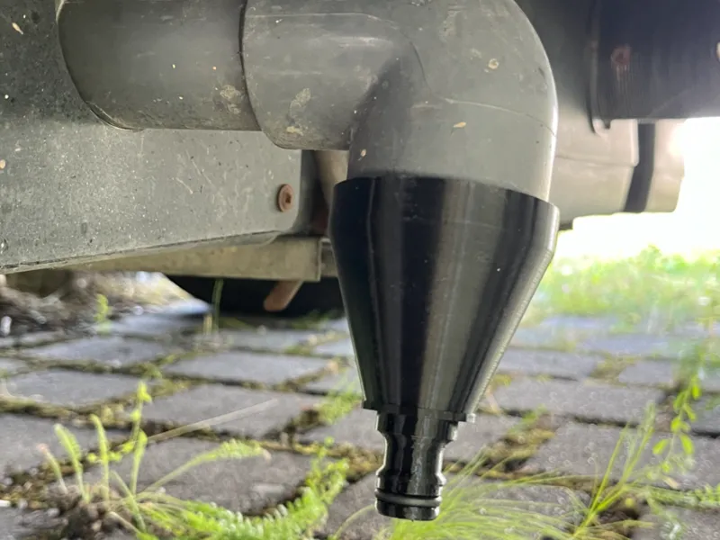 Grauwasseradapter Schnellkupplung