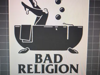 Bad Schild - BAD RELIGION :-D