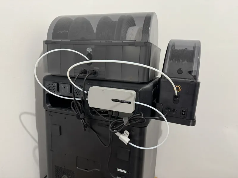 AMS Hub backplate attachment for BLV AMS Riser v4 