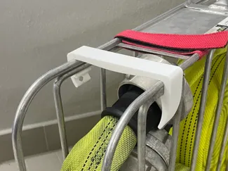 Feuerwehr Schnellverschluss Schlauchtragekorb