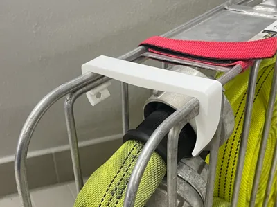 Fire Department Quick Release Hose Basket