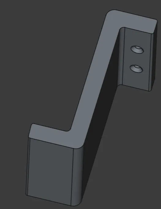 Under desk switch bracket