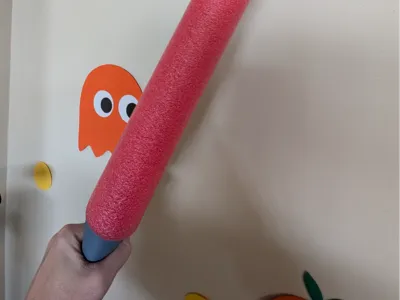 Pool Noodle Sword Handle