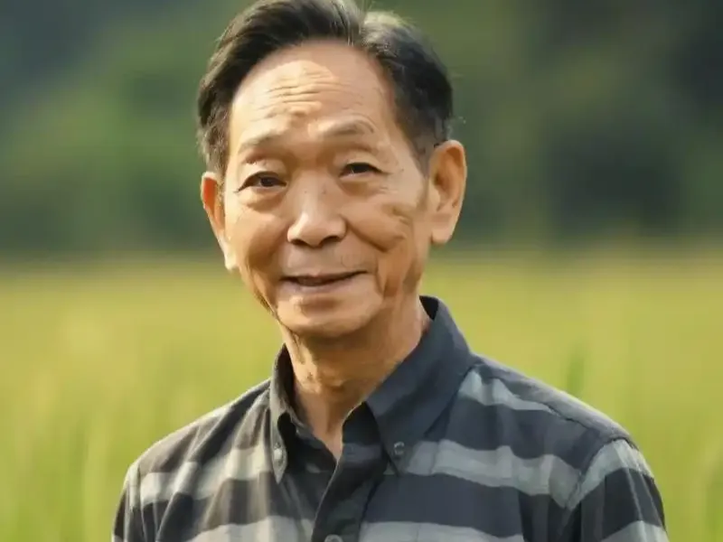 袁隆平院士半身像，还原稻田里的 国之巨匠