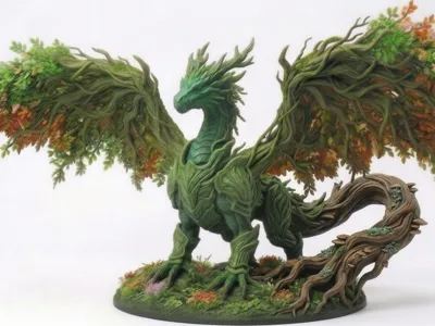 green leaf dragon