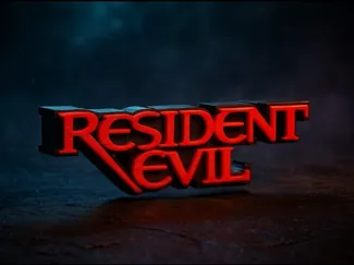Schriftzug Resident Evil