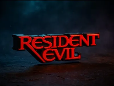 Resident Evil Lettering
