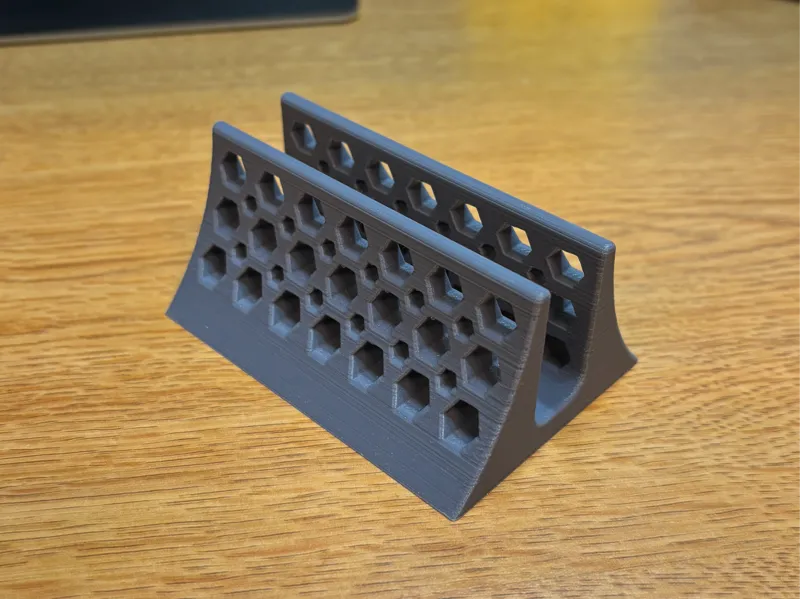 Stylized Hexagon iPad Stand