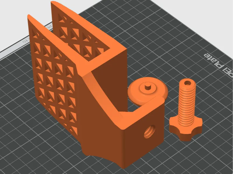 Notebook holder with desk mount