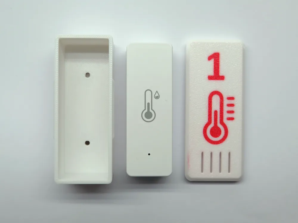 Tuya Temperature And Humidity Sensor Magnet Box by Phobos - MakerWorld