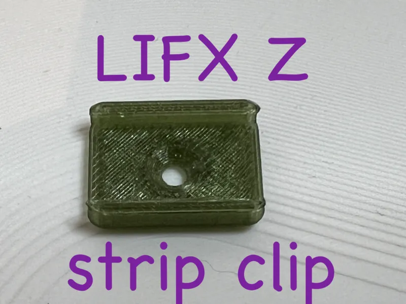 Lifx z strip clip RGB LED strip light mount