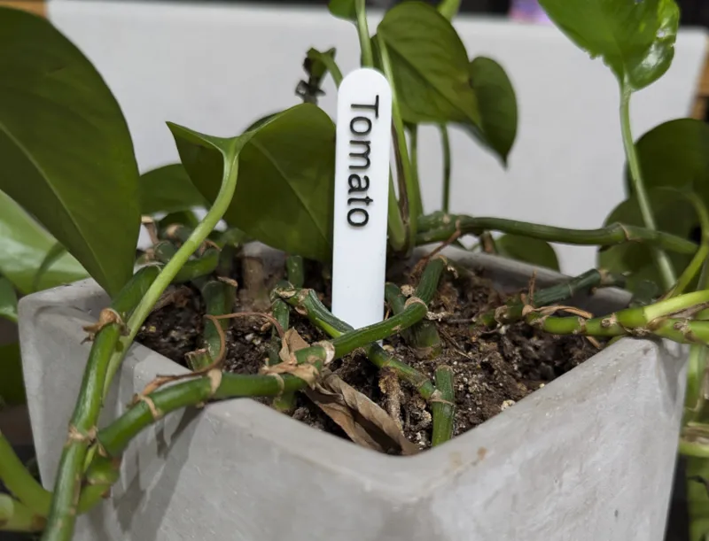 Customizable Plant Marker