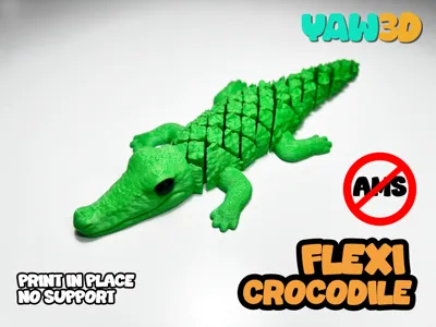 Flexi Crocodile Fidget