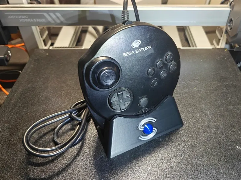Sega Saturn Controller Stand (3D)