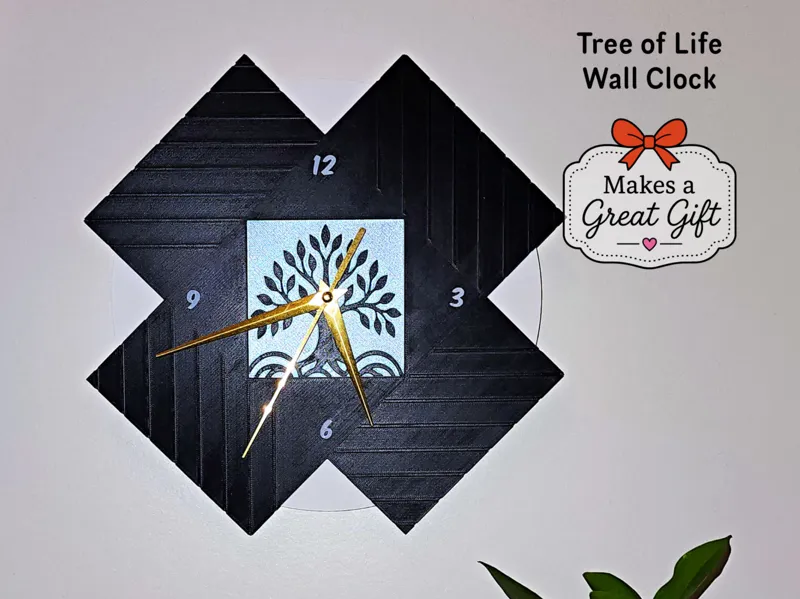 Tree of Life Wall Clock