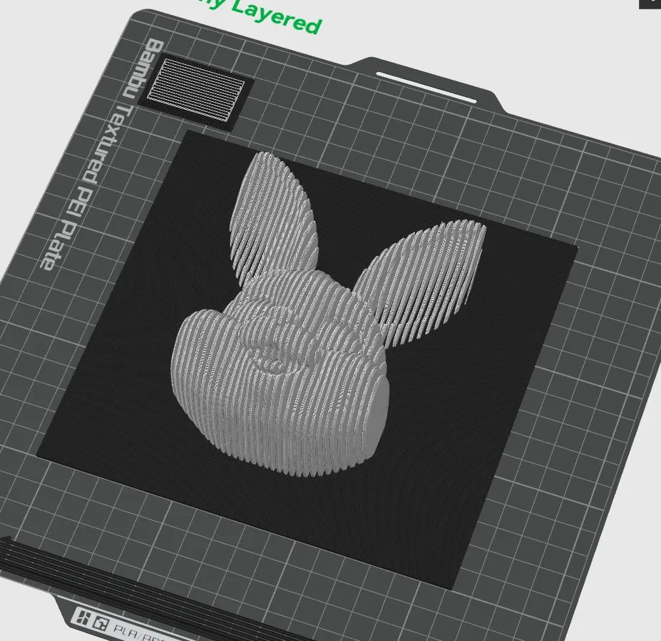 Negative Part for Layered Sculpture - Free 3D Print Model - MakerWorld