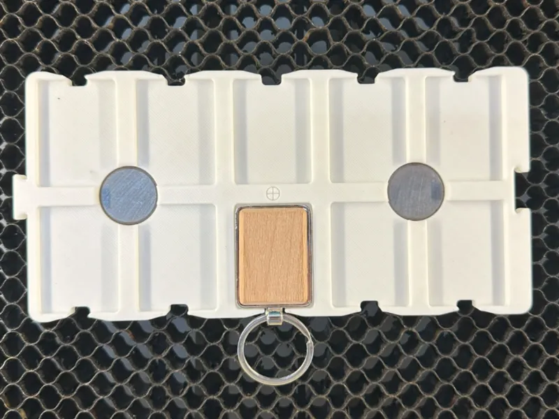 Rectangular Keychain Engraving Jig