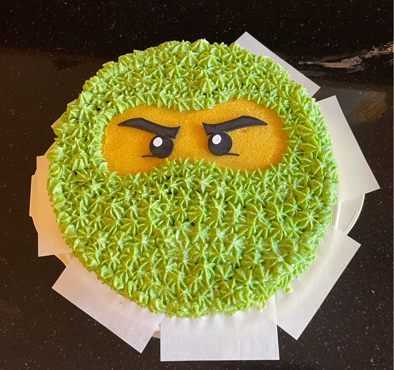 Ninjago Cake Eyes