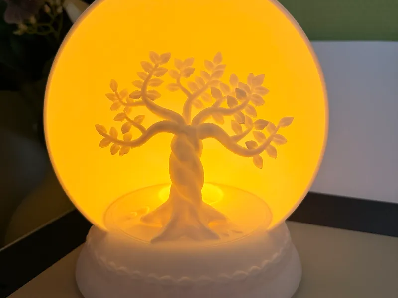 leuchtender Lebensbaum, Lichtkugel
