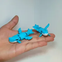 Ballena con ojos Kawai