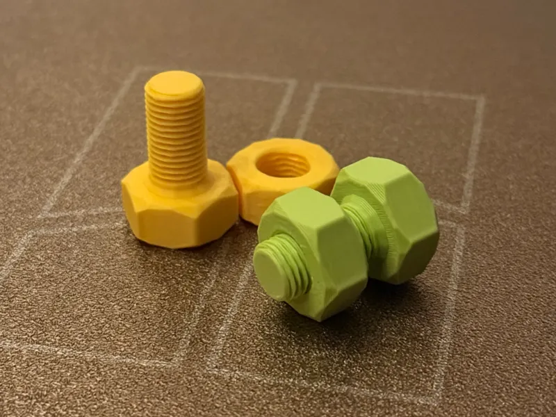Bolt and nut