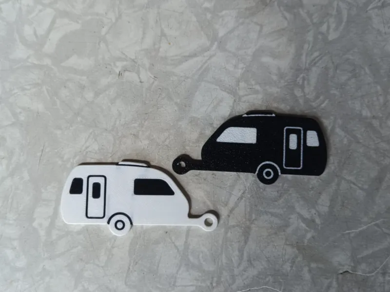 caravan keychain