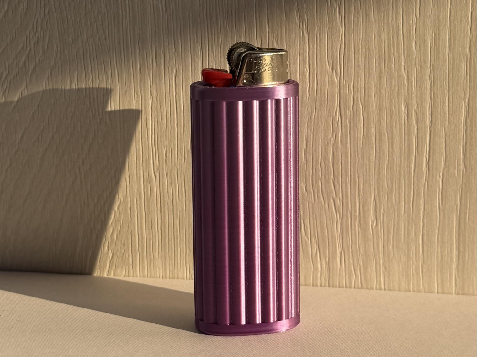 Porta Isqueiro Colunas Gregas Caneladas BicMaxi 3D model