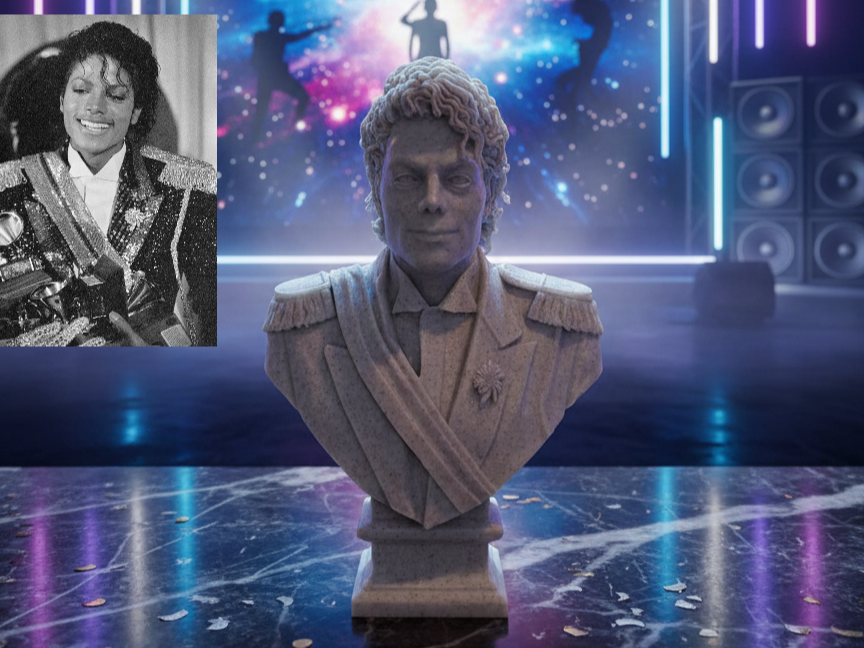 Michael Joseph Jackson - Bust