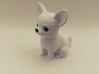 Figurine chibi de chihuahua — photo 1