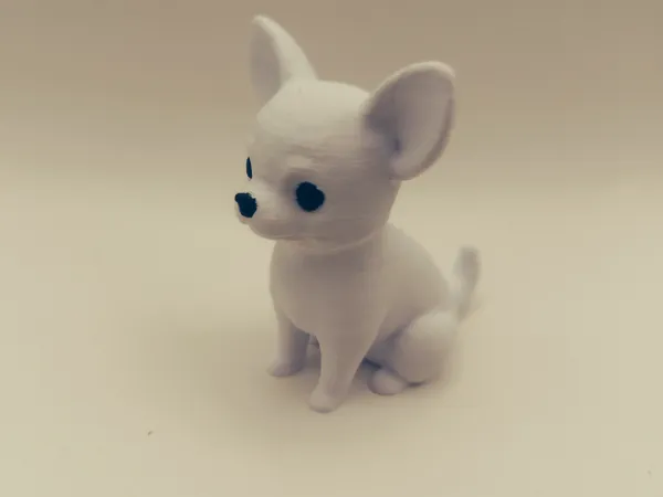 Figurine chibi de chihuahua