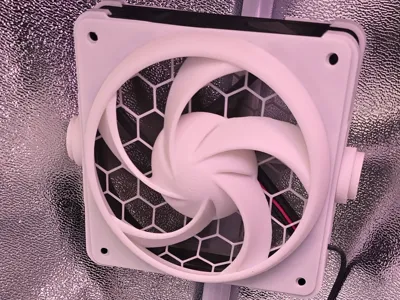 Grow Tent 120mm Fan Holder (16mm Rod)
