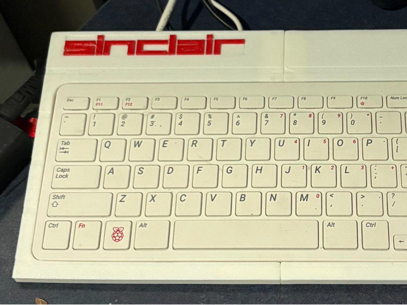 ZX Spectrum Raspberry Pi 400 128K Homage