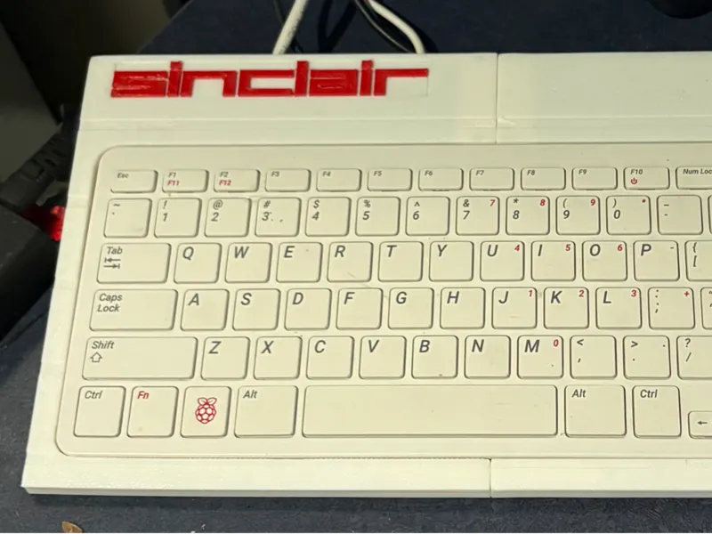 ZX Spectrum Raspberry Pi 400 128K Homage