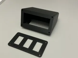 Perentie Ash Tray 3 Switch Panel removable front